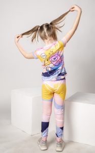 Birdie komplet (majica & helanke) Color Drop Kragujevac