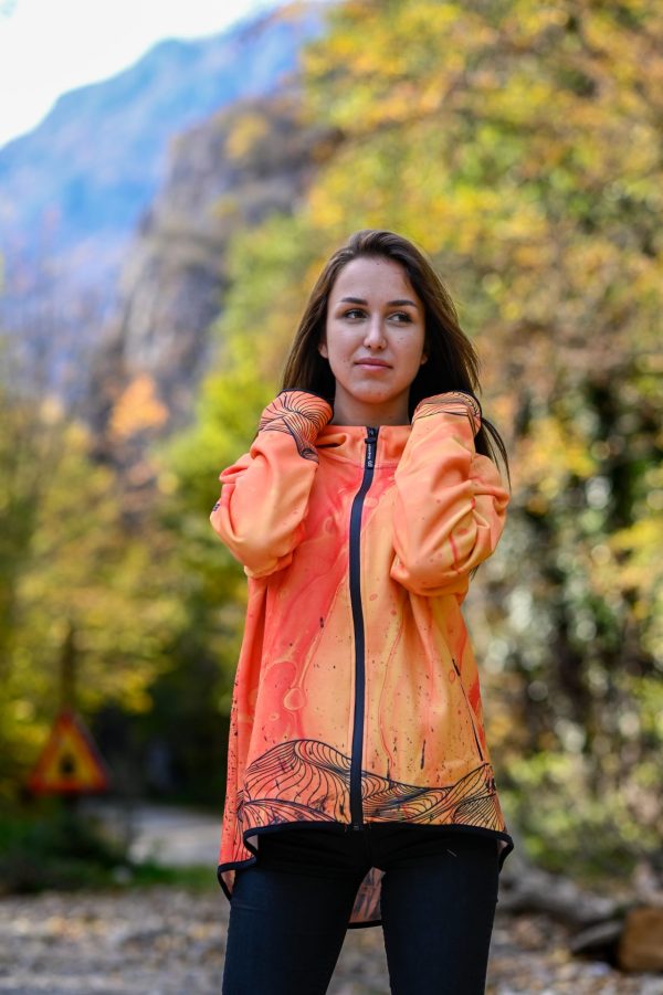 Orange Owl ženski duks Color Drop