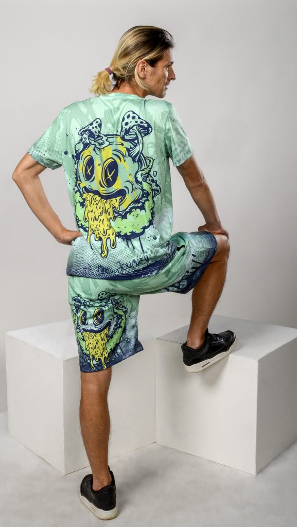 Trippin (majica & šorc) ColorDrop muški kompleti