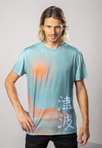 Tsunami majica Color Drop