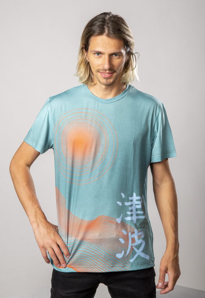 Tsunami majica Color Drop