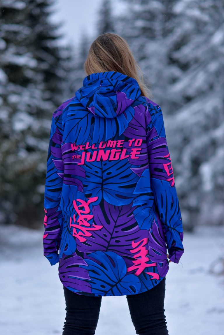 Welcome to the Jungle ženski duks Color Drop