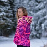 Rose Grafiti ženski duks Color Drop