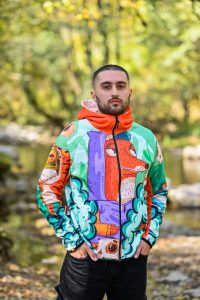 Frog muški duks Color Drop