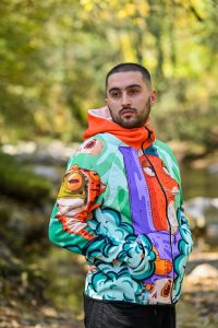 Frog muški duks Color Drop