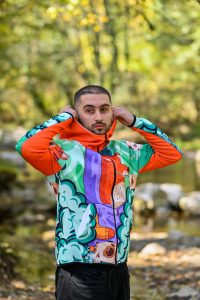 Frog muški duks Color Drop