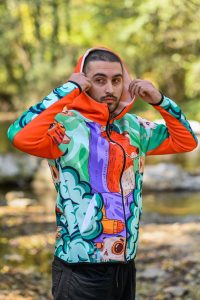 Frog muški duks Color Drop
