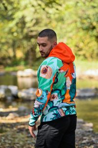 Frog muški duks Color Drop