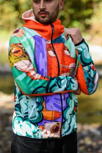 Frog muški duks Color Drop