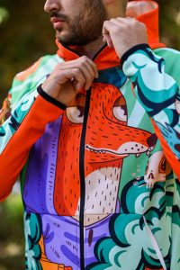 Frog muški duks Color Drop