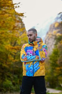 Blue Hand muški duks Color Drop