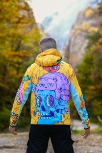 Blue Hand muški duks Color Drop