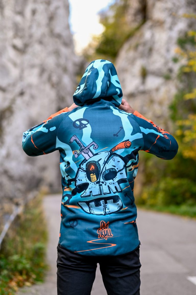 Old Skull muški duks Color Drop