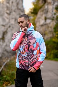 Crocodile muški duks Color Drop