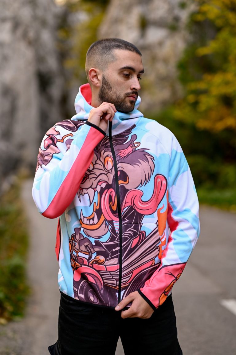 Crocodile muški duks Color Drop