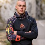 Anubis muški duks Color Drop