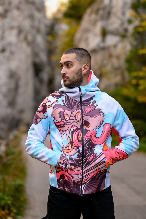 Crocodile muški duks Color Drop