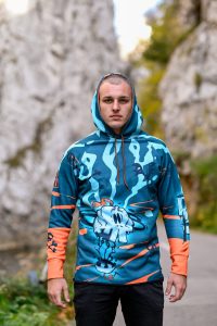 Old Skull muški duks Color Drop