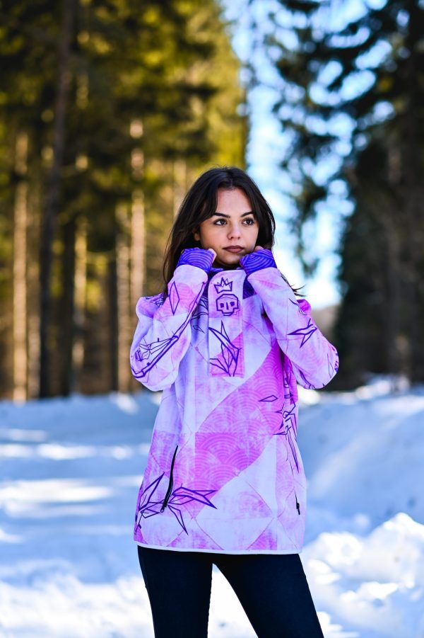 Bamboo Color Drop ženski duks