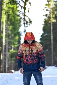 Wolfpack muški duks ColorDrop