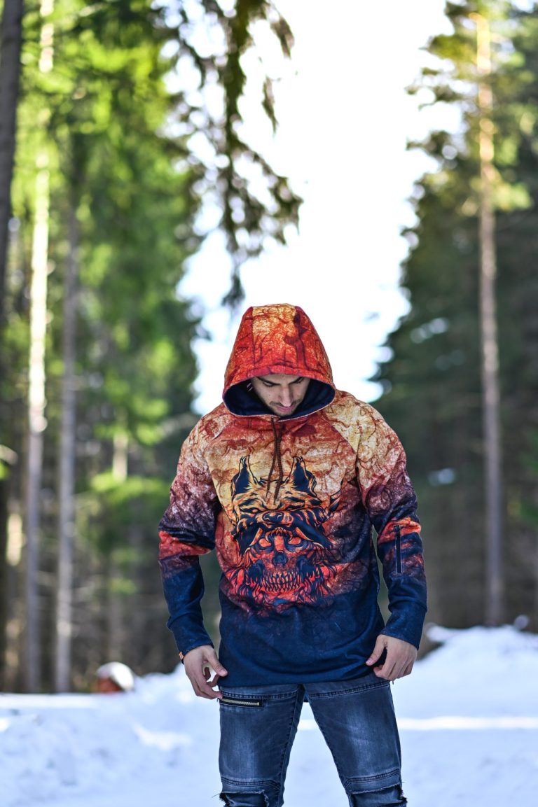Wolfpack muški duks ColorDrop