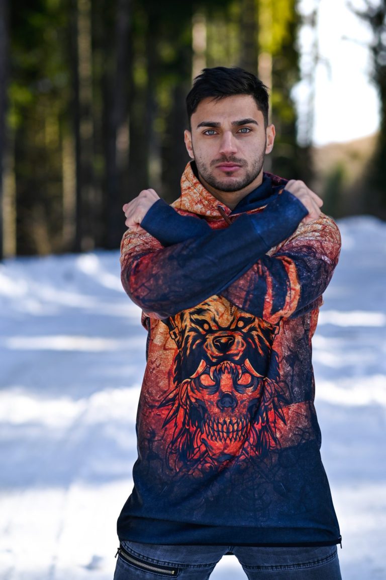 Wolfpack muški duks ColorDrop