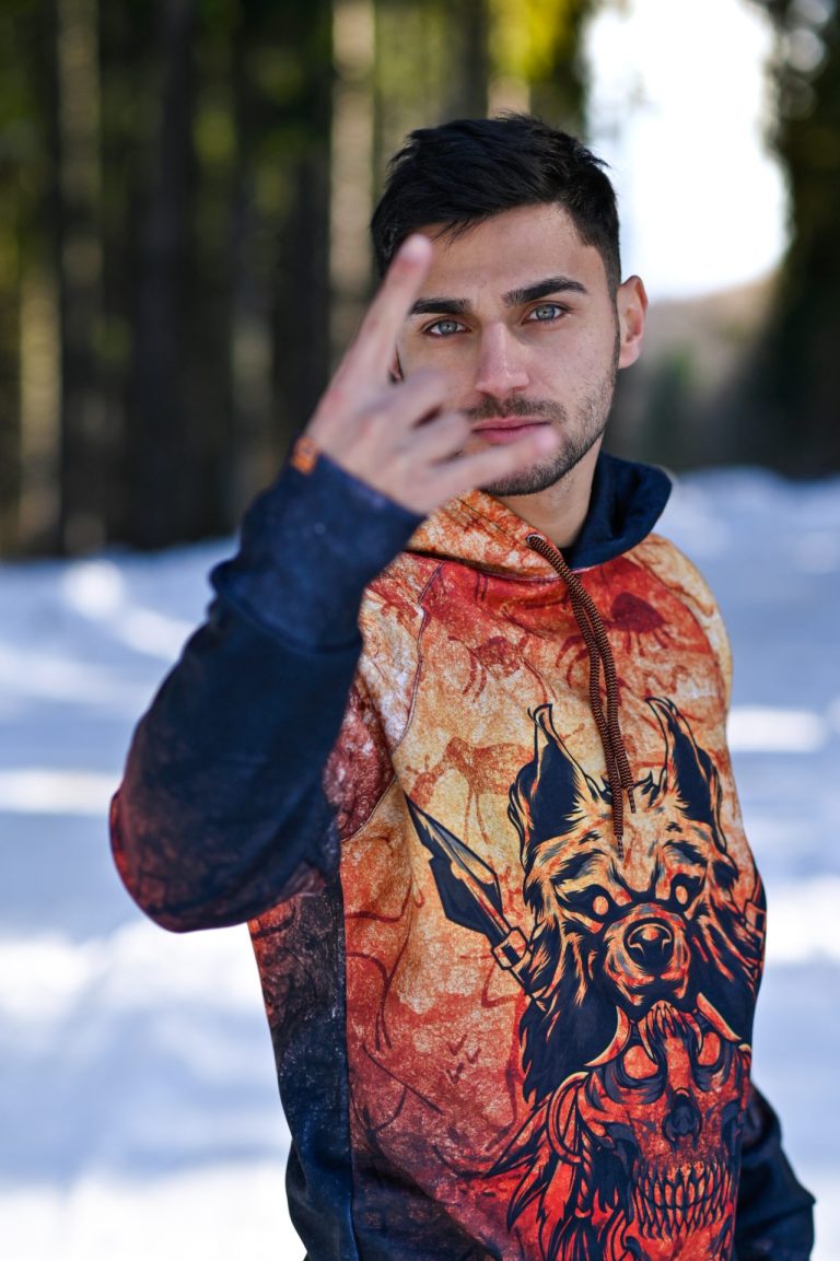 Wolfpack muški duks ColorDrop