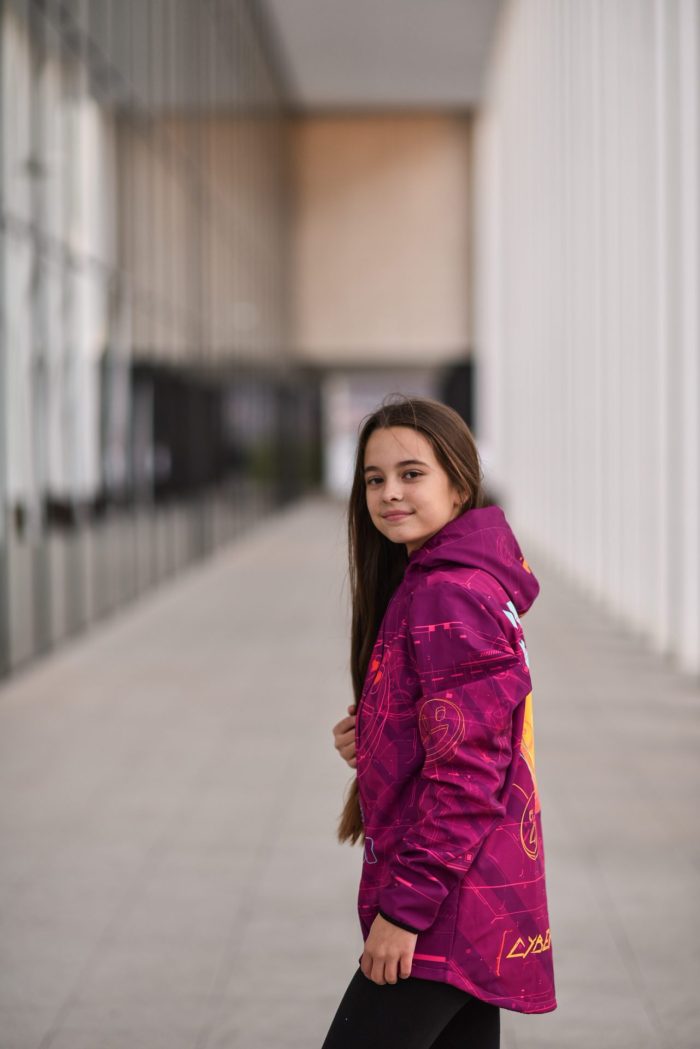 Cybersmile jakna za devojčice