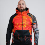 Viking muški duks Color Drop Crna Gora