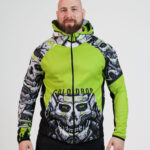 Zeleni samuraj muški duks Color Drop Crna Gora